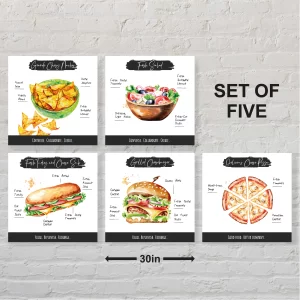 High School Art Posters (Set of 5)