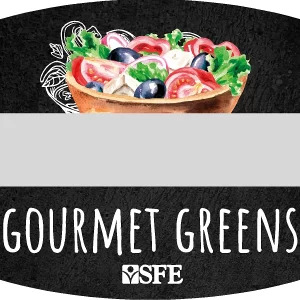 GOURMET GREENS Labels (10,000)