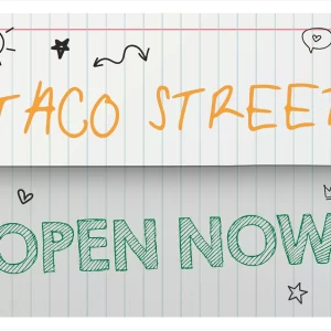 Directional Floor Graphic “Taco Street”