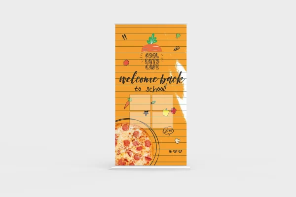 Free Standing Floor Display “Welcome Back”