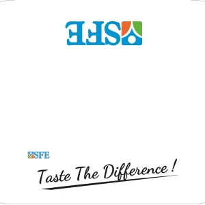 Taste The Difference Table Cover With Logo (White)