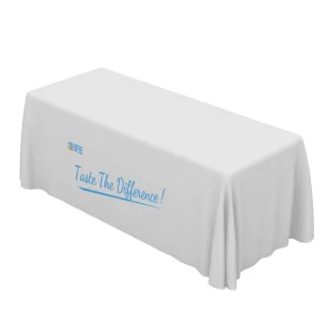 Taste The Difference Table Cover (White)