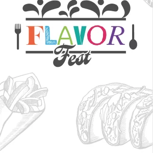 Flavor Fest Pull Up Banner
