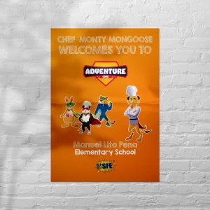 Elementary Welcome Poster Custom With School Name