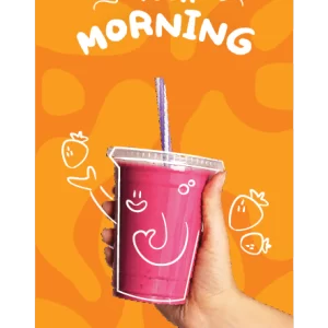 Brighten Your Morning Pull Up Banner