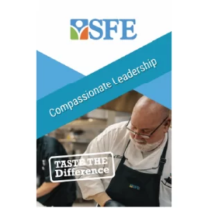 Tabletop Pull Up Banner Compassionate Leadership