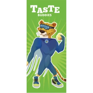 DJ Cheetah Pull Up Banner