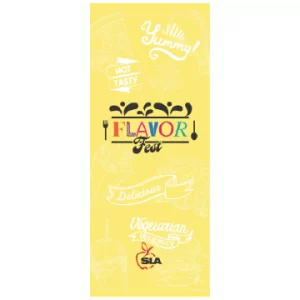 Flavor Fest SLA Logo Pull Up Banner