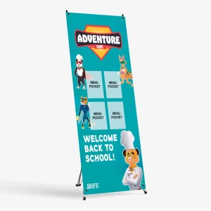 Free Standing Floor Display “Welcome Back”
